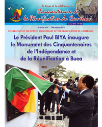 The time of the celebration of the Fiftieth Anniversary of the Reunification of Cameroon : Bulletin No.3