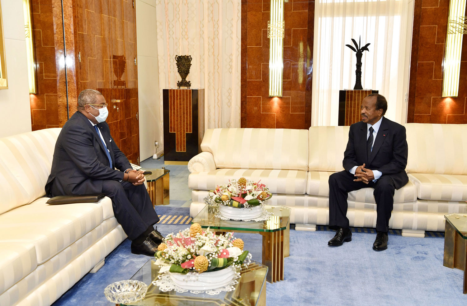 Audience accordée par S.E. Paul BIYA au Conseiller Spécial du Président du Burkina Faso - 25.08.2020