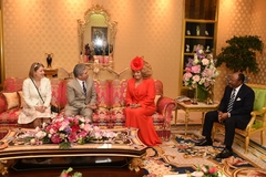 Madam Chantal BIYA grants audience to Yasin ERDEM, president of the Canada-Cameroon-West Africa Chamber of Commerce (8)