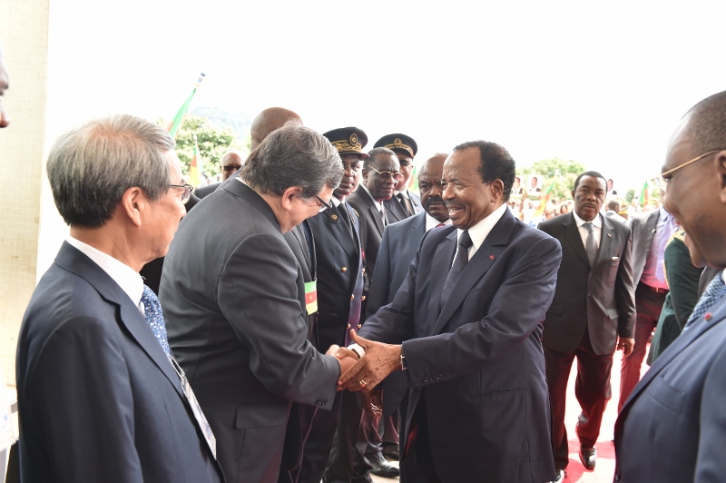 opening ceremony of the International economic conference of Yaounde