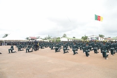 Cérémonie de triomphe de la 35ème promotion de l'Ecole Militaire Interarmées (6)