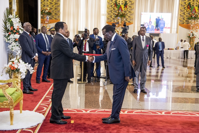 Cérémonie de présentation des vœux de Nouvel An 2019 au Président Paul Biya (39)