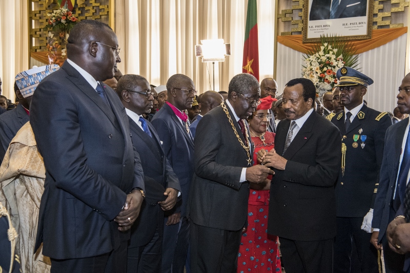 Cérémonie de présentation des vœux de Nouvel An 2019 au Président Paul Biya (4)