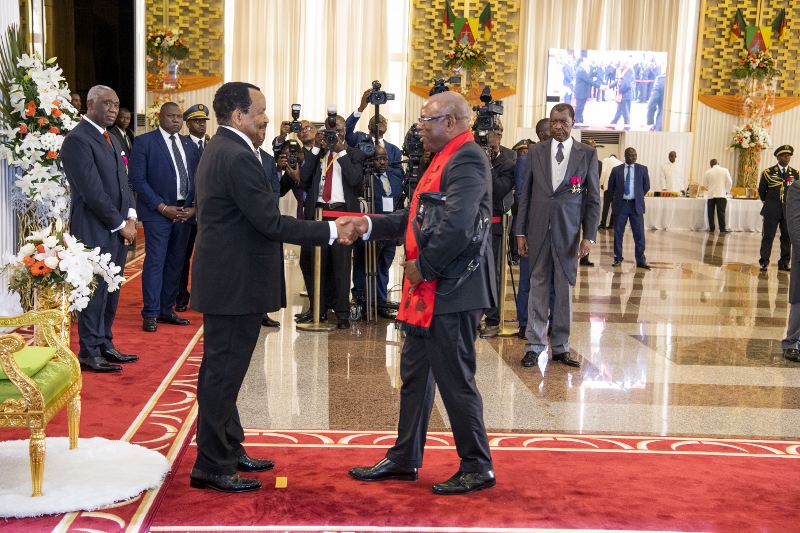 Cérémonie de présentation des vœux de Nouvel An 2019 au Président Paul Biya (38)