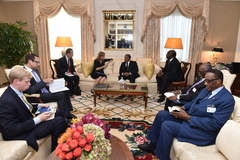 Paul BIYA et Samantha Power Ambassadeur des USA à l'ONU (3)