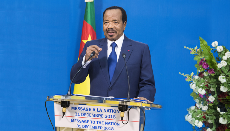 Message de S.E. Paul BIYA à la Nation - 31 Décembre 2018