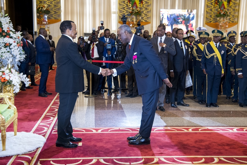 Cérémonie de présentation des vœux de Nouvel An 2019 au Président Paul Biya 07