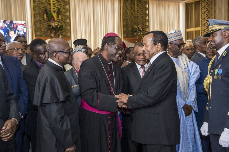 Cérémonie de présentation des vœux de Nouvel An 2019 au Président Paul Biya (2)