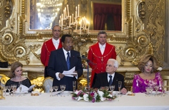 Dîner au Palais du Quirinale en l'honneur du Couple Présidentiel Camerounais (5)