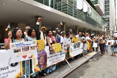 Arrivée du Couple Présidentiel à New York (2)