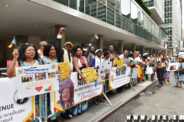 Arrivée du Couple Présidentiel à New York (2)