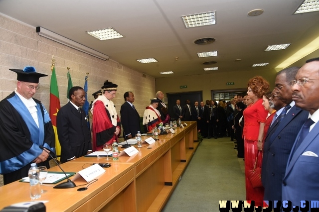 Le Chef de l'Etat honoré par la Conférence des Recteurs des Universités Italiennes (12)
