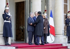 One Planet Summit - Déjeuner à l'Elysée en l'honneur des Chefs d'Etat et de délégations (1)