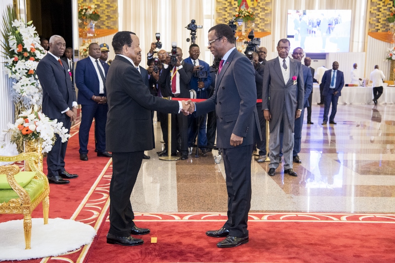 Cérémonie de présentation des vœux de Nouvel An 2019 au Président Paul Biya (45)