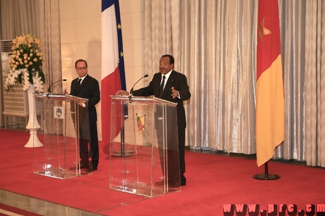 State Visit to Cameroon of H.E. François HOLLANDE, President of the French Republic - 03.07.2015 (22)