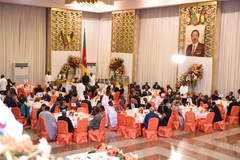Dîner d'Etat en l'honneur du Président Buhari au Palais de l'Unité