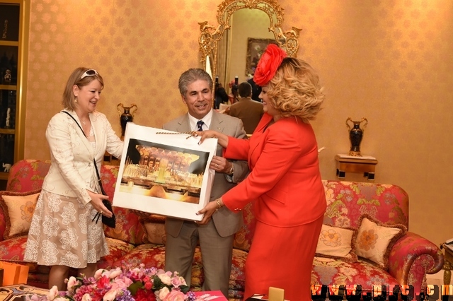 Audience accordée par Mme Chantal BIYA à M. YASIN ERDEM, président de la Chambre de commerce Canada-Cameroun-Afrique de l’Ouest (7)