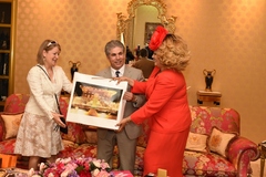 Madam Chantal BIYA grants audience to Yasin ERDEM, president of the Canada-Cameroon-West Africa Chamber of Commerce (4)