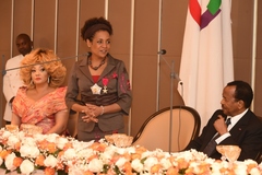 La SG de l'OIF reçue en audience puis à déjeuner au Palais de l'Unité (34)