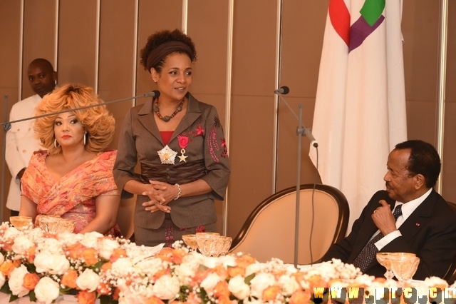 La SG de l'OIF reçue en audience puis à déjeuner au Palais de l'Unité (34)