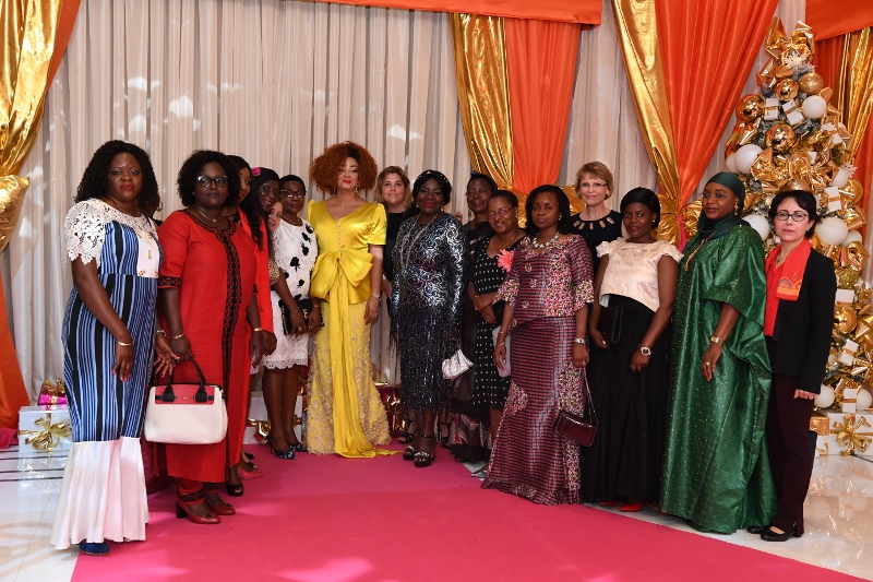 Cérémonie de présentation des vœux de Nouvel An 2019 à Mme Chantal BIYA (7)