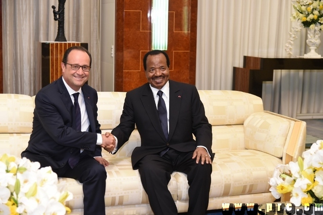 Visite d'Etat au Cameroun de S.E. François Hollande, Président de la République Française - 03.07.2015 (1)