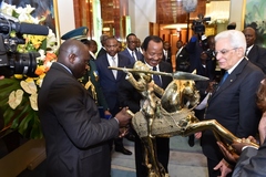 Visite d'Etat au Cameroun de S.E. Sergio MATTARELLA, Président de la République Italienne (12)
