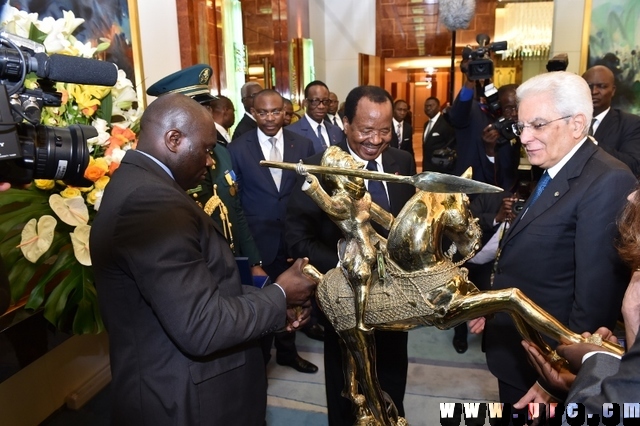 Visite d'Etat au Cameroun de S.E. Sergio MATTARELLA, Président de la République Italienne (12)