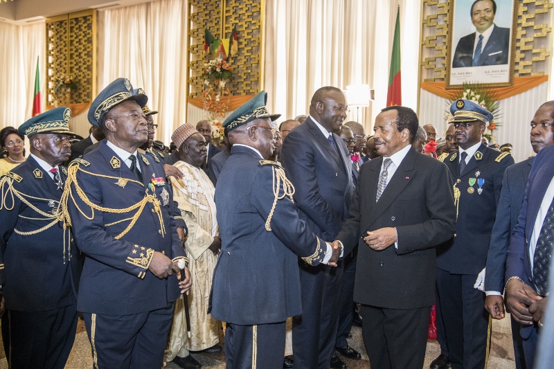 Cérémonie de présentation des vœux de Nouvel An 2019 au Président Paul Biya (6)