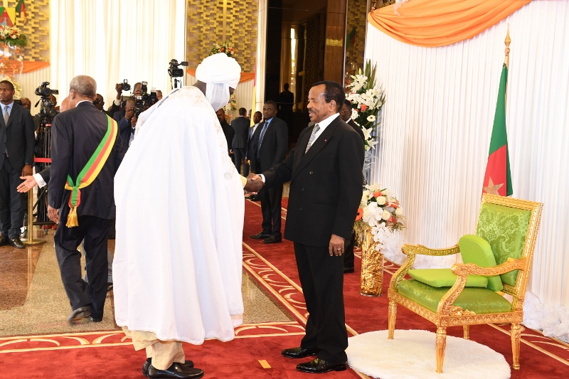 Cérémonie de présentation des vœux de Nouvel An 2019 au Président Paul Biya (13)