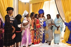 Cérémonie de présentation des Voeux de Nouvel An 2016 à Madame Chantal BIYA (44)