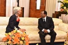 Visite officielle au Cameroun de Mme Christine LAGARDE, DG du FMI (7)