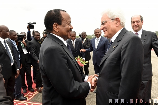 Visite d'Etat au Cameroun de S.E. Sergio MATTARELLA, Président de la République Italienne (6)