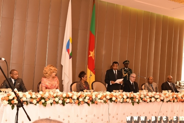 La SG de l'OIF reçue en audience puis à déjeuner au Palais de l'Unité (29)