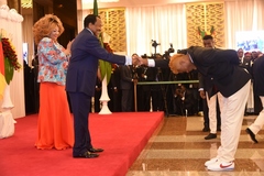 Réception offerte au Palais de l'Unité en l’honneur des Lions Indomptables (5)