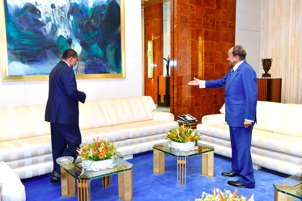 Audience accordée à S.E. Jean-Claude Gakosso, Emissaire du Président Denis Sassou Nguesso