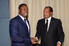 Paul BIYA et le Président du Togo, Faure GNASSINGBE (1)