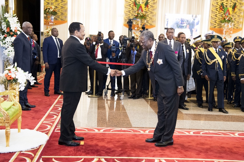 Cérémonie de présentation des vœux de Nouvel An 2019 au Président Paul Biya (54)