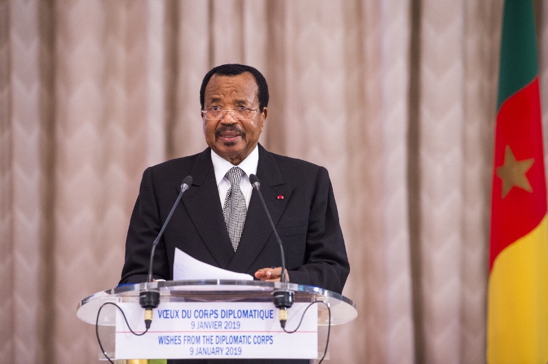 Cérémonie de présentation des vœux de Nouvel An 2019 au Président Paul Biya (10)