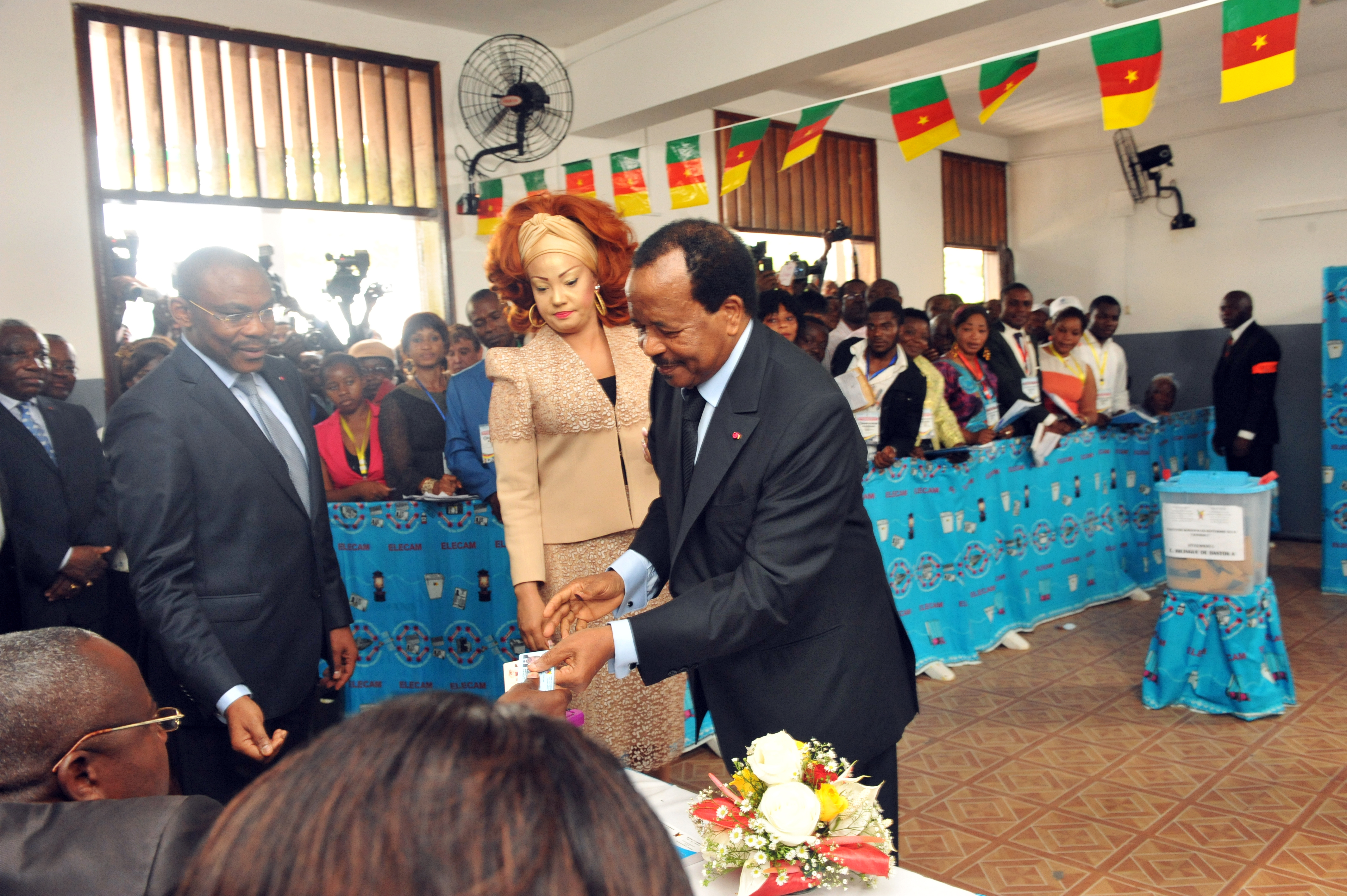 Legislatives and Municipals 2013 : Presidential Couple in photos