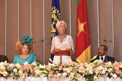 Visite officielle au Cameroun de Mme Christine LAGARDE, DG du FMI (12)