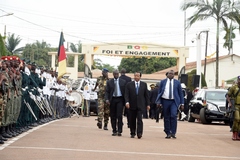 Cérémonie de triomphe de la 35ème promotion de l'Ecole Militaire Interarmées (8)