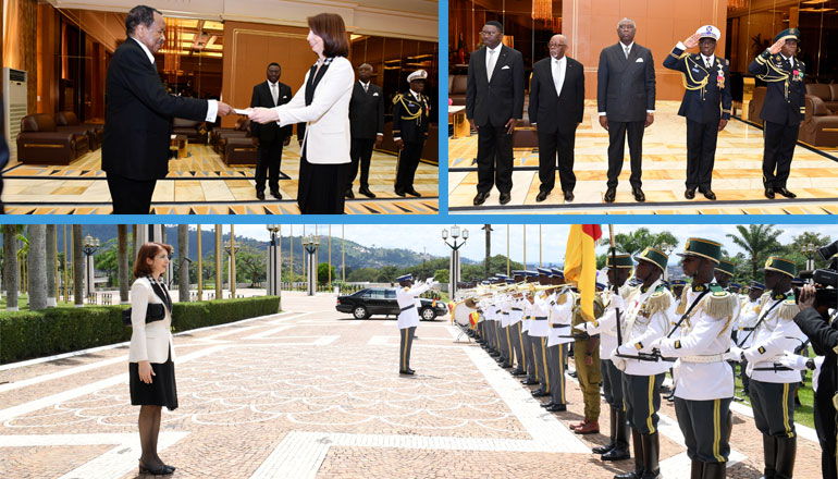 Turkish Ambassador Presents Letters of Credence to President Paul BIYA