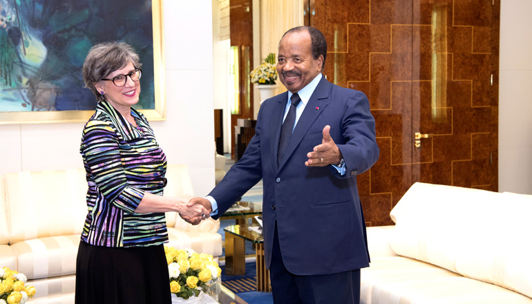 Canadian High Commissioner Bids Farewell to President Paul BIYA