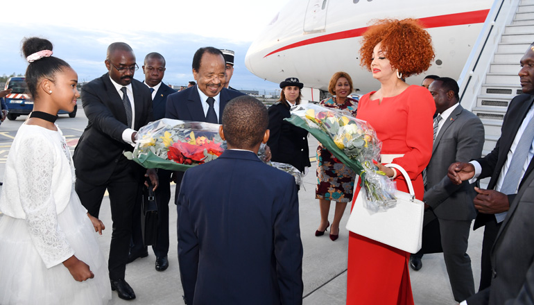 Le Président Paul BIYA est à Lyon