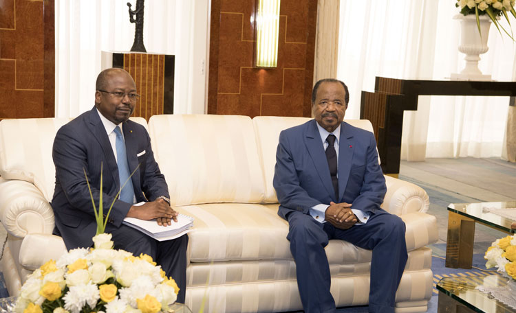 ECCAS Reform Proposals Presented to President Paul BIYA