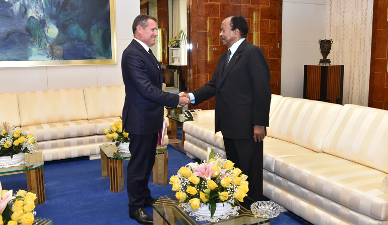 President Paul BIYA receives Letter from Swiss President