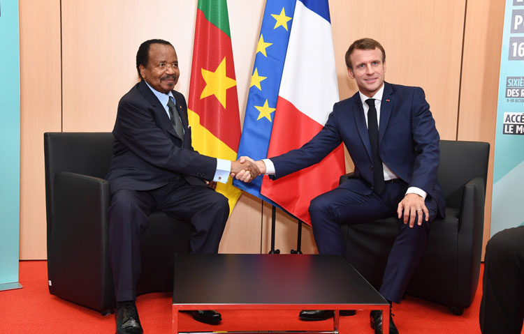 President Paul Biya, Emmanuel Macron Share Broad Convergence of Views in Lyon
