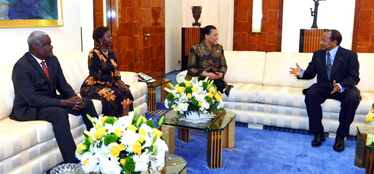 President Paul BIYA Discusses Peace Process with African Union, Commonwealth, La Francophonie Leaders