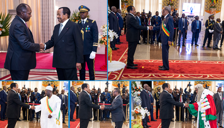 Paul BIYA reçoit les vœux du corps diplomatique et des corps constitués nationaux